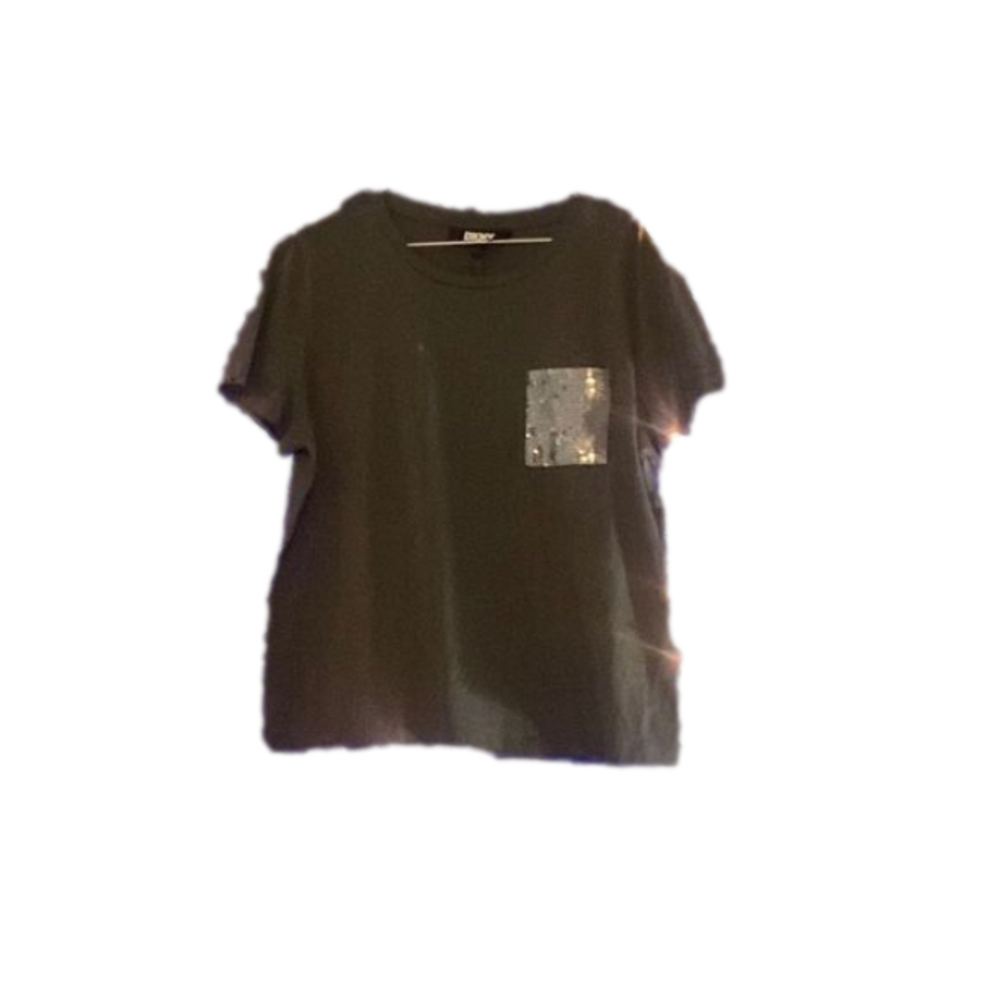 DKNY dark green top!